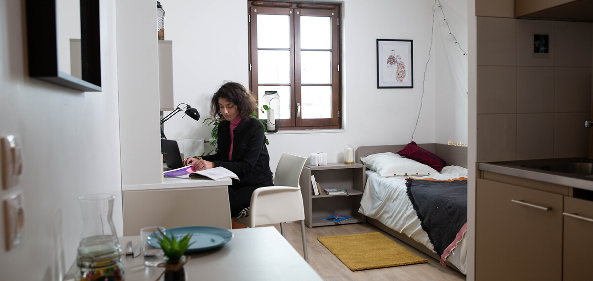 Rent your student studio in the residence Paris Bagnolet