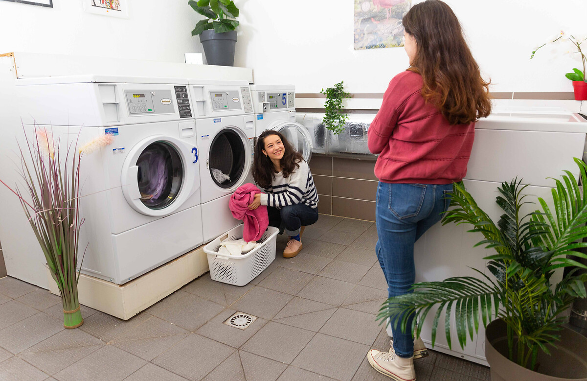 Laundry of the residence for students and young professionals Talence Centre