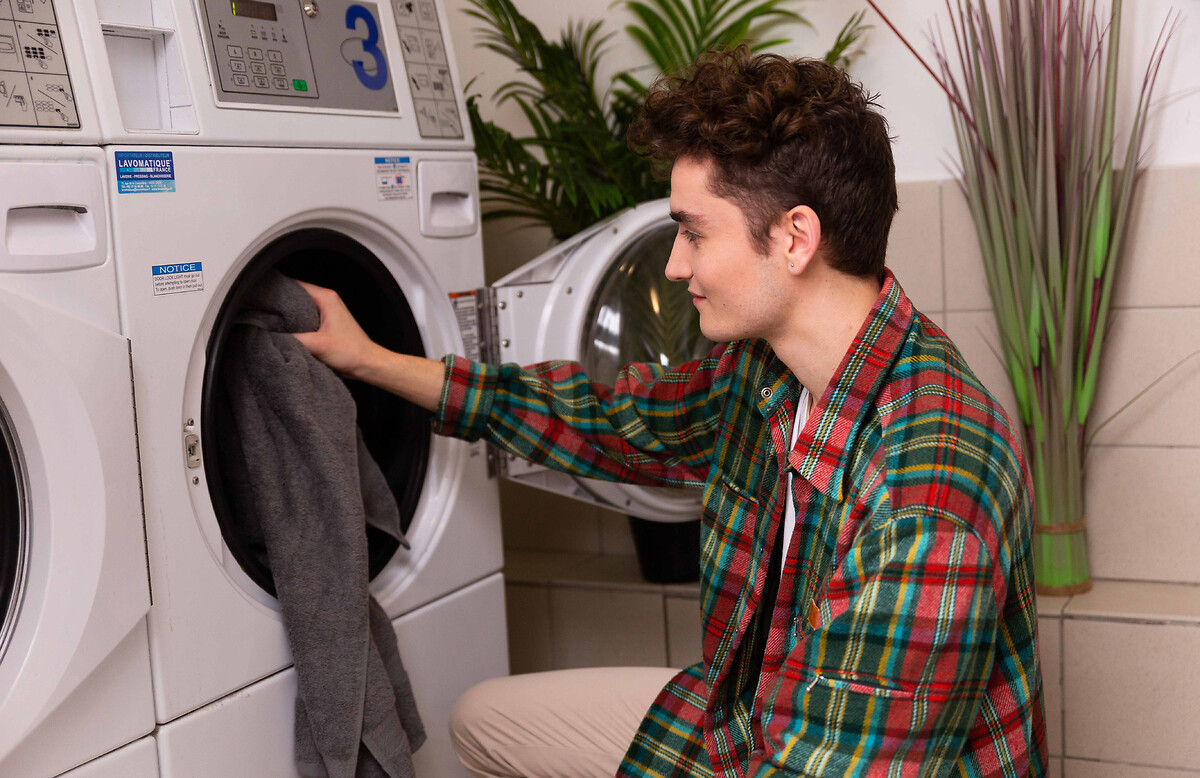 Laundry at the residence for students and young professionals Talence University