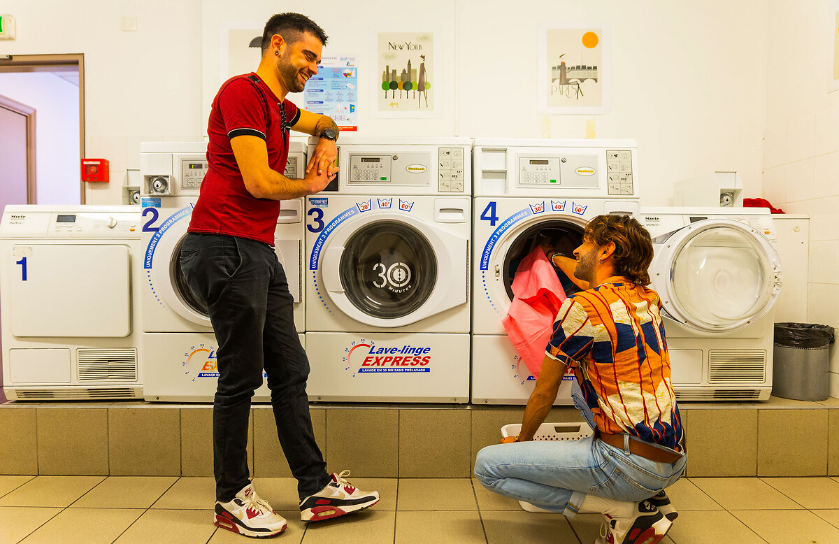 Laundry of residence for students and young professionals Paris 13 Tolbiac