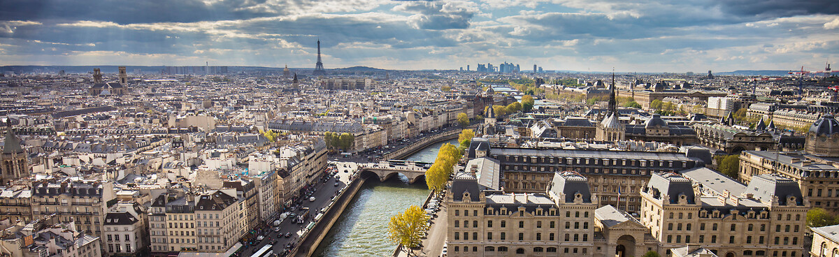 Vue monuments de Paris