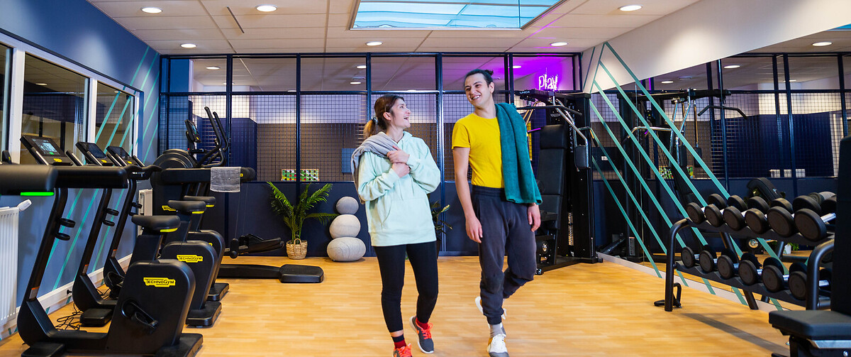 Nouvelle salle de fitness de la résidence étudiante YouFirst Campus à Ivry sur Seine