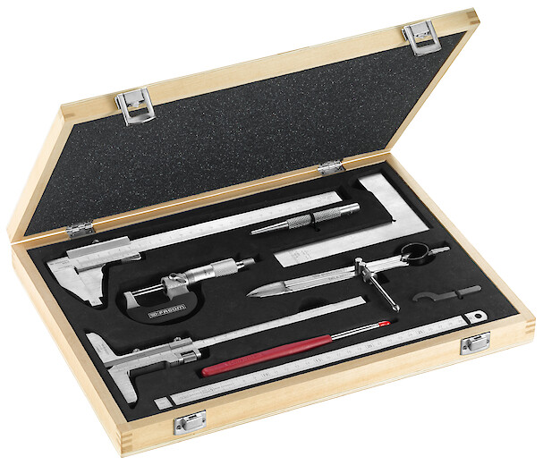 COFFRET METROLOGIE 8 OUTILS