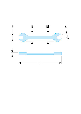 44.1'3/8X1'1/2 CLE A FOURCHE 1'3/8 X 1'1