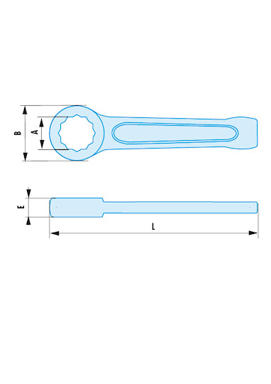 CLE A FRAPPER OEIL 30MM SR