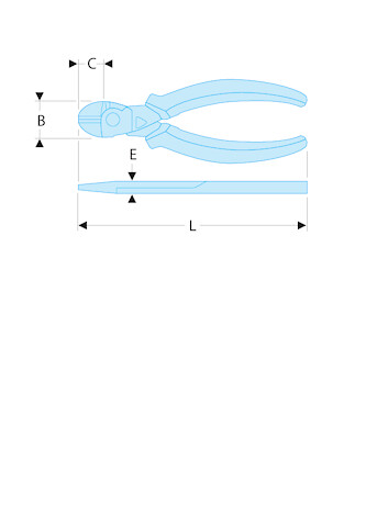 SLS PINCE COUPANTE DIAGONALE 200MM