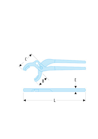 PINCE CONNECTEUR MORS SOUPLES