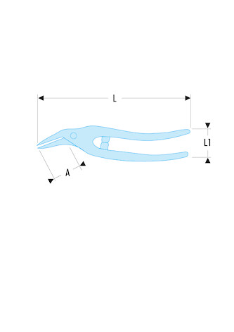 CISAILLE PASSE-FRANC 30CM