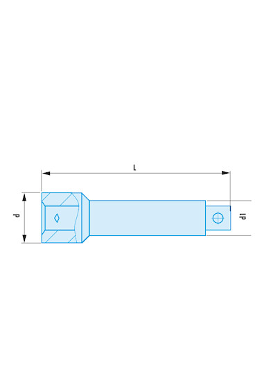 RALLONGE 1/2"X125 SR