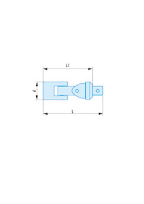 CARDAN 1/2" 80MM SR