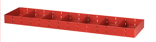 ÉTAGÈRE LARGE AVEC 6 DIVISEURS AMOVIBLES 1425x200x90 MM
